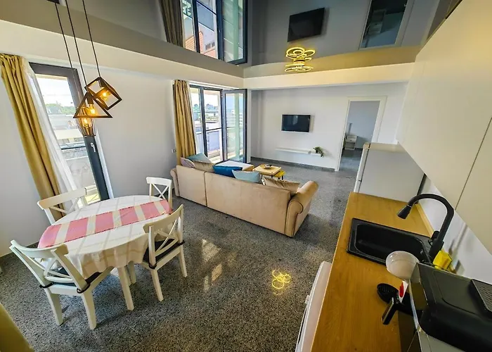 Apartamento Spectacular Penthouse By The In Mamaia Nord